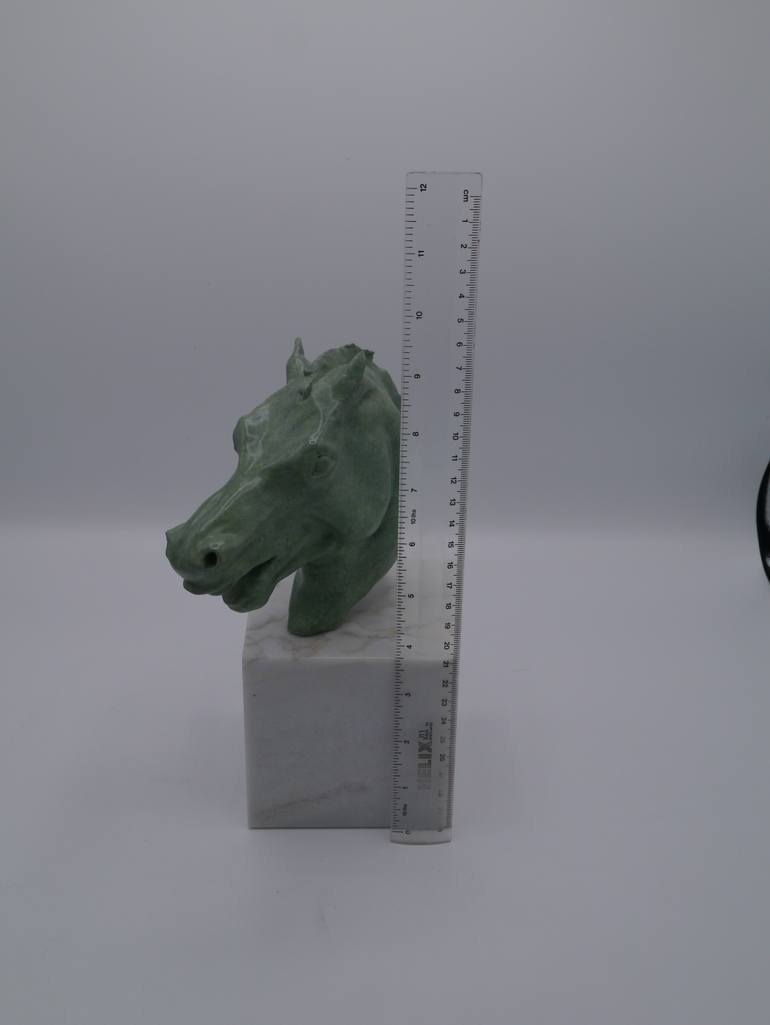 Original Figurative Horse Sculpture by Peter Stuttard