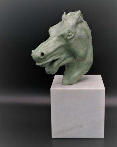Classical Bronze Horse Head thumb
