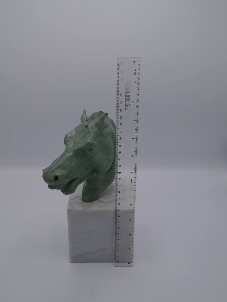 Original Figurative Horse Sculpture by Peter Stuttard