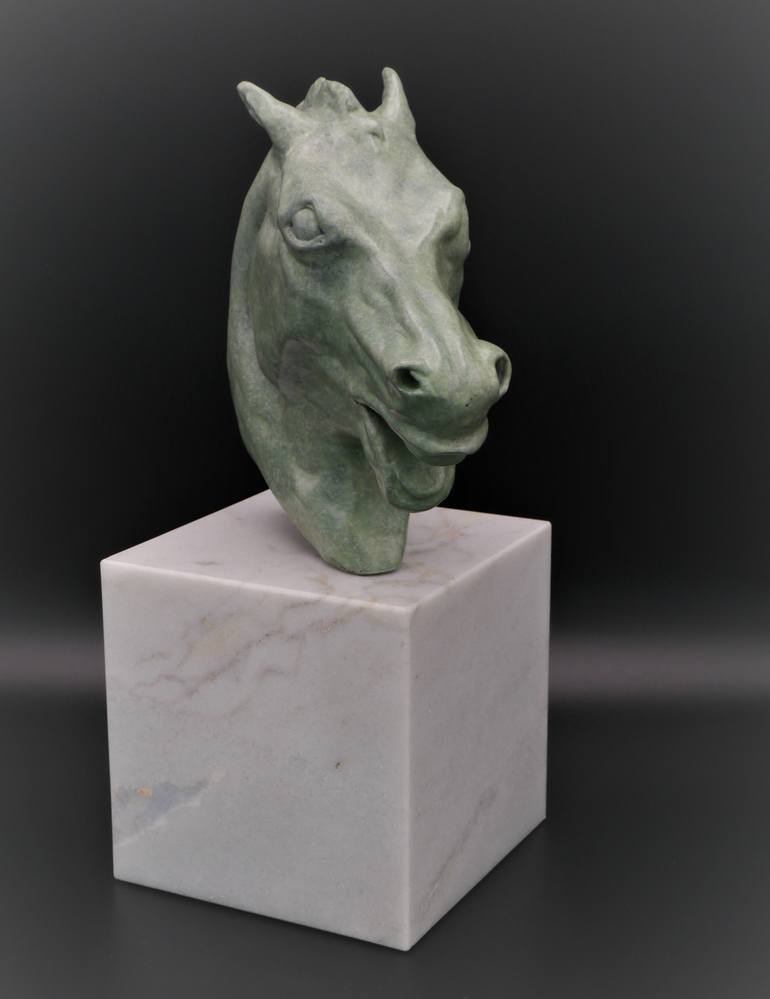 Original Figurative Horse Sculpture by Peter Stuttard