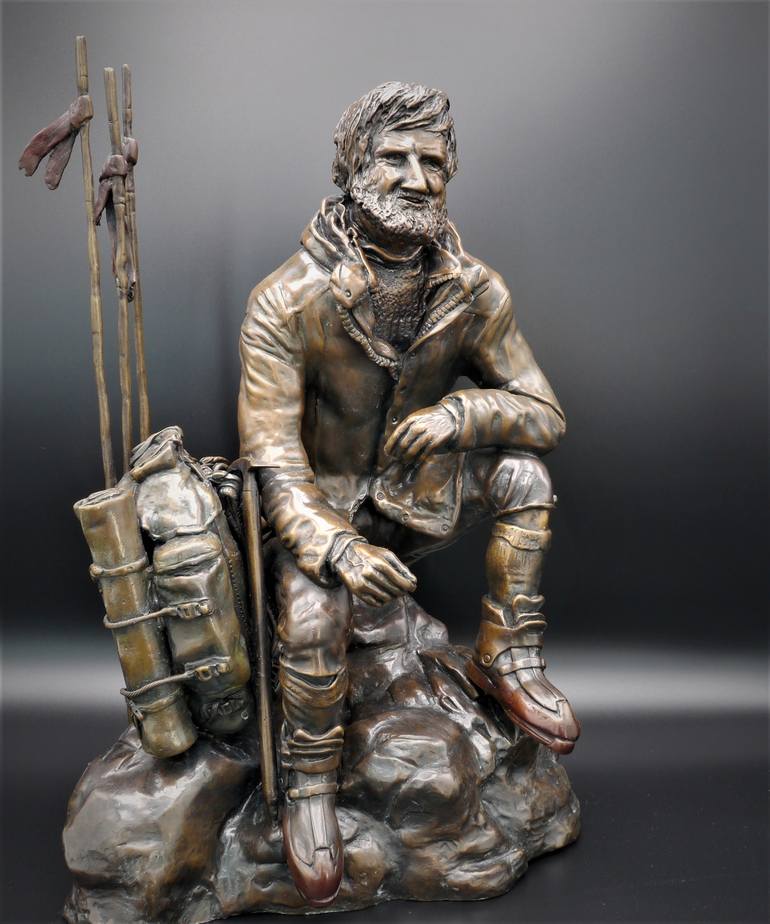 Original Men Sculpture by Peter Stuttard