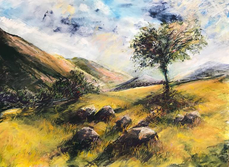 Sentinel Drawing by Andrew Moodie | Saatchi Art