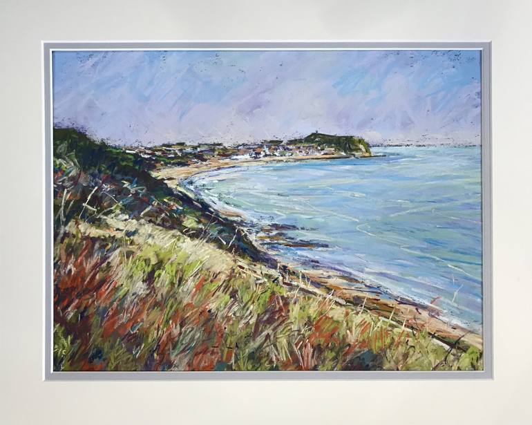 Original Expressionism Seascape Drawing by Andrew Moodie