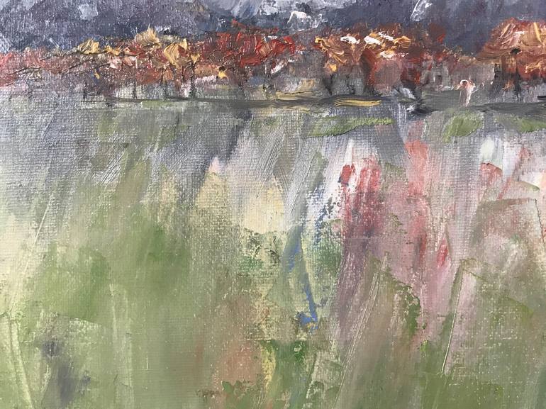 Original Abstract Landscape Painting by Andrew Moodie