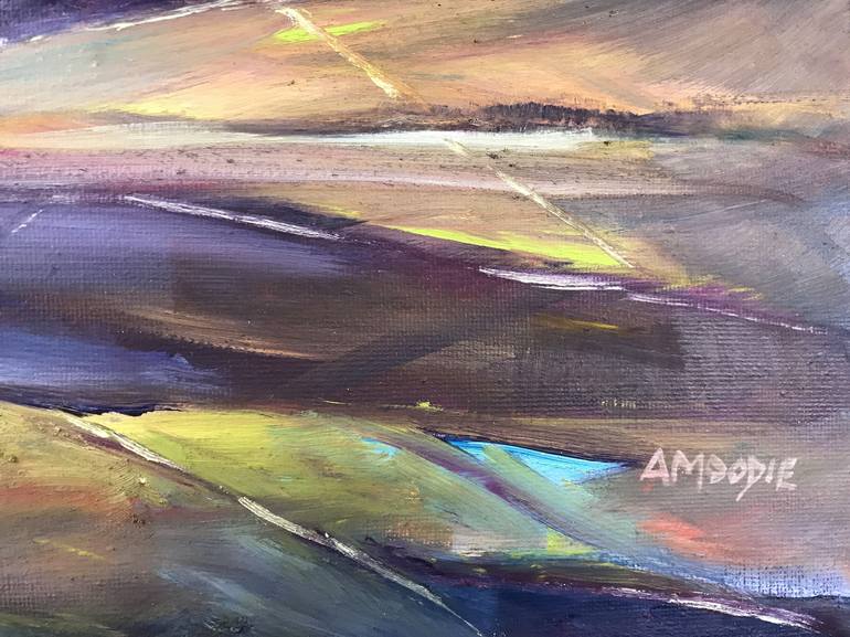 Original Expressionism Landscape Painting by Andrew Moodie