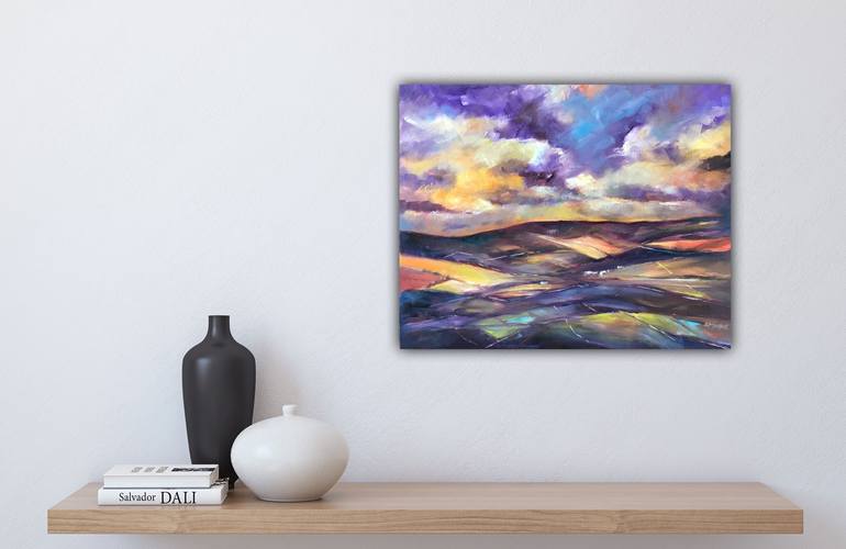 Original Expressionism Landscape Painting by Andrew Moodie