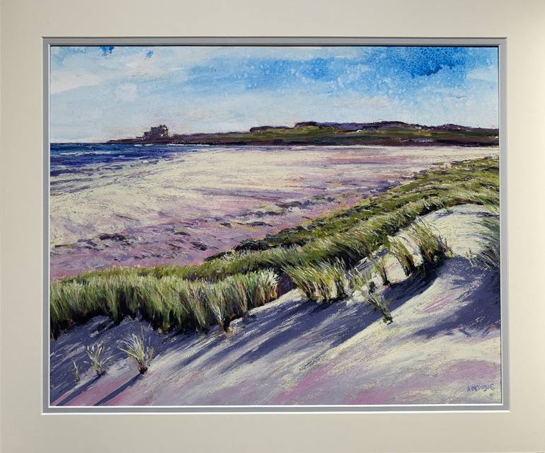 Original Expressionism Beach Drawing by Andrew Moodie