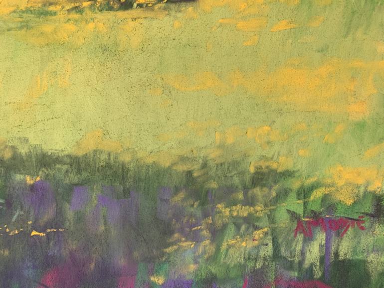 Original Expressionism Landscape Drawing by Andrew Moodie
