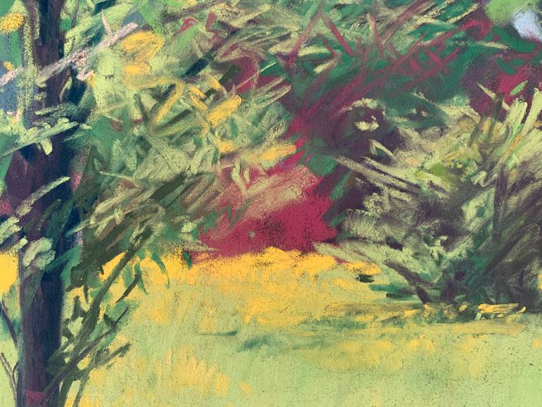 Original Expressionism Landscape Drawing by Andrew Moodie