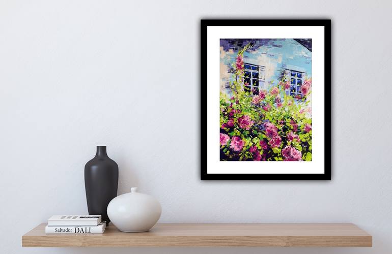 Original Expressionism Floral Drawing by Andrew Moodie