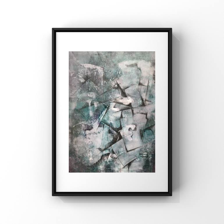 Original Abstract Painting by Joanna Wietrzycka