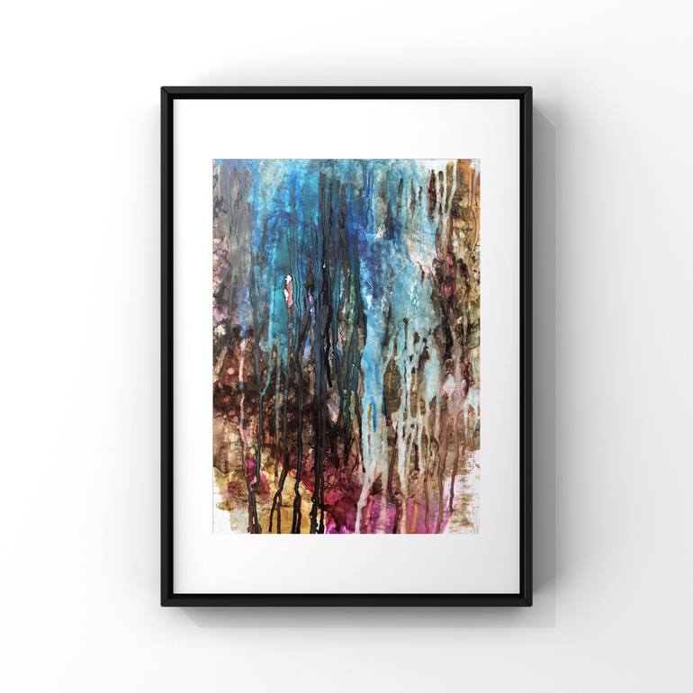 Original Abstract Painting by Joanna Wietrzycka