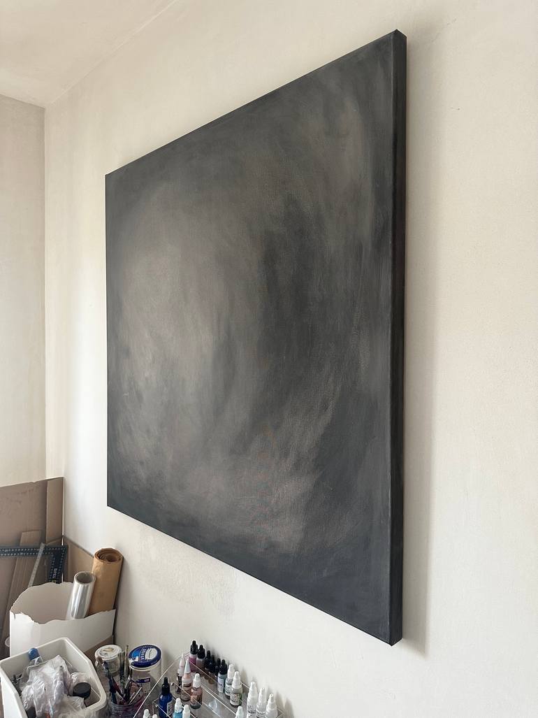 Original Minimalism Abstract Painting by Joanna Wietrzycka