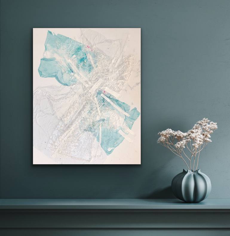 Original Other Abstract Collage by Joanna Wietrzycka