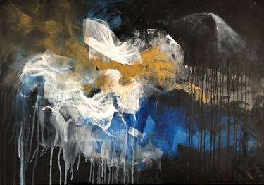 Original Fine Art Abstract Paintings by Joanna Wietrzycka