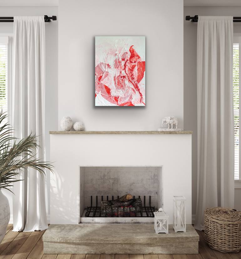 Original Abstract Expressionism Abstract Painting by Joanna Wietrzycka