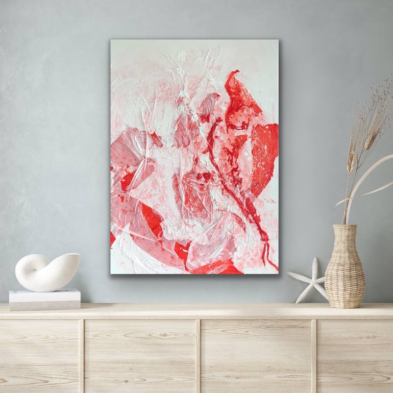 Original Abstract Expressionism Abstract Painting by Joanna Wietrzycka