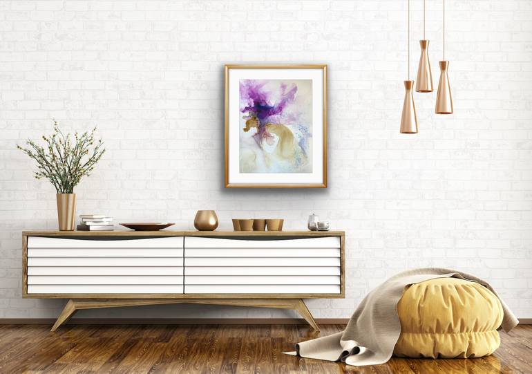 Original Abstract Expressionism Abstract Painting by Joanna Wietrzycka