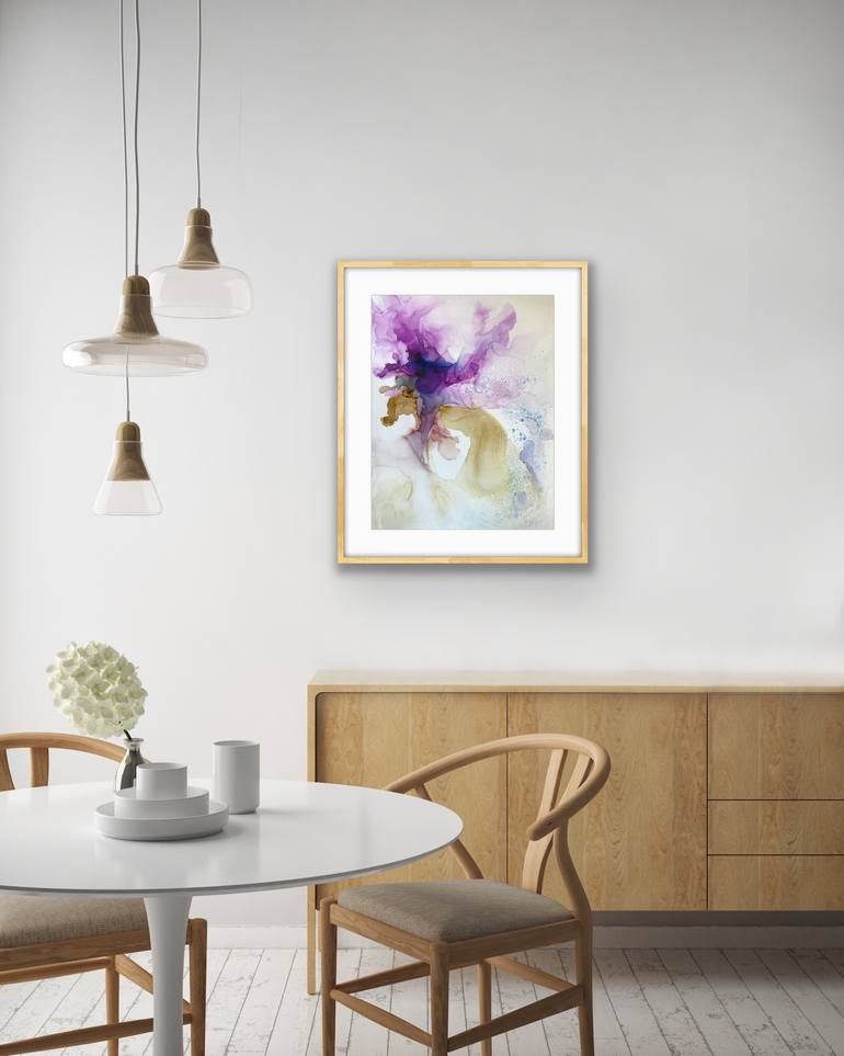 Original Abstract Expressionism Abstract Painting by Joanna Wietrzycka