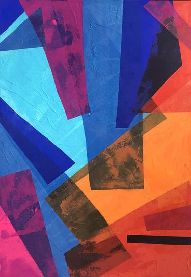 Print of Fine Art Abstract Collage by Joanna Wietrzycka