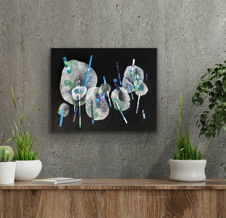 Original Abstract Painting by Joanna Wietrzycka