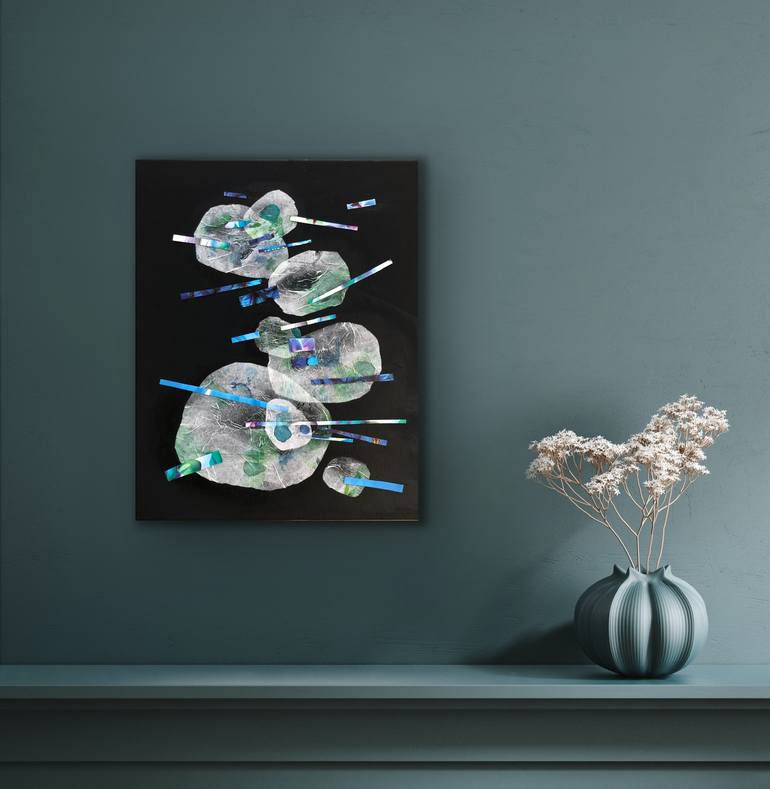 Original Abstract Painting by Joanna Wietrzycka