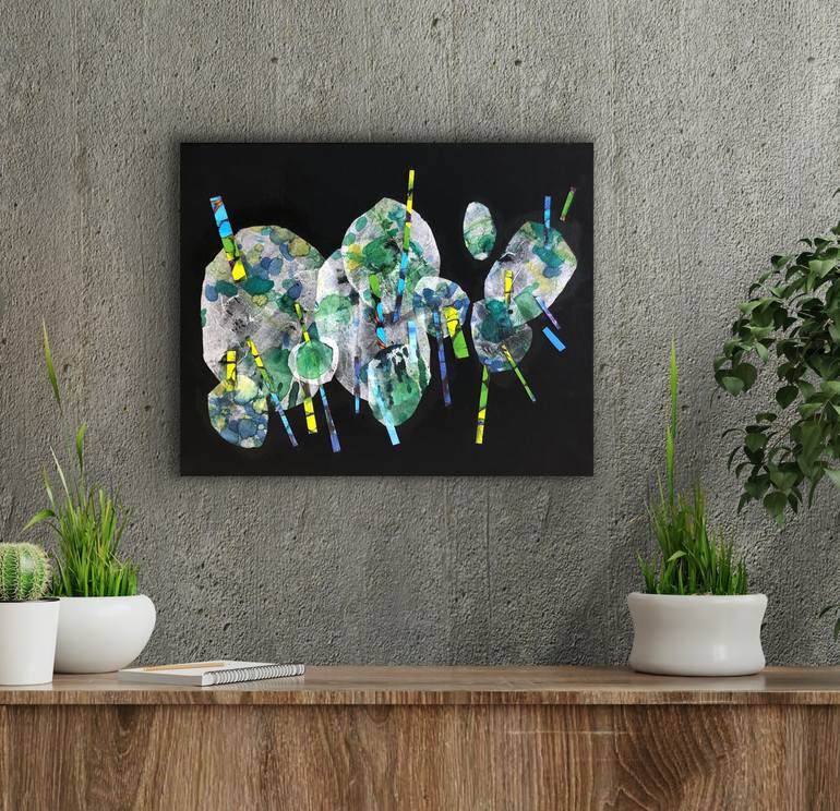 Original Abstract Collage by Joanna Wietrzycka