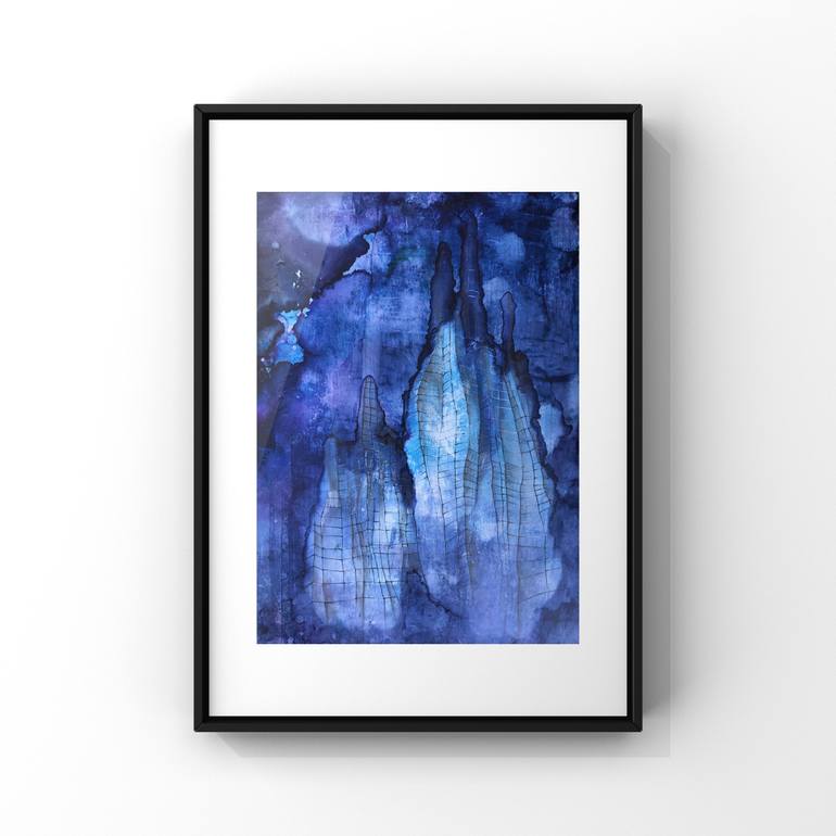 Original Abstract Painting by Joanna Wietrzycka