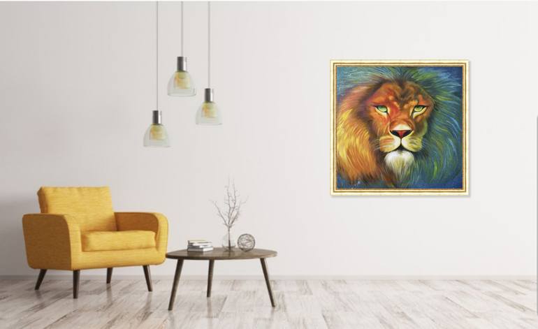 Original Animal Painting by Ekaterina Zalozhina