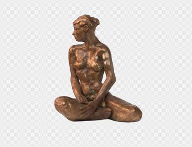 Original Figurative Nude Sculpture by Ybah sculpteur