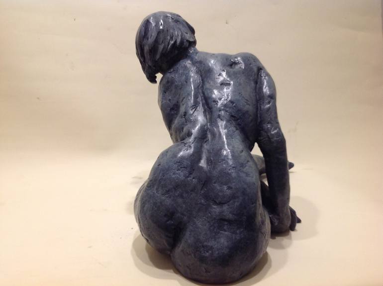Original Expressionism Women Sculpture by Ybah Sculpteur