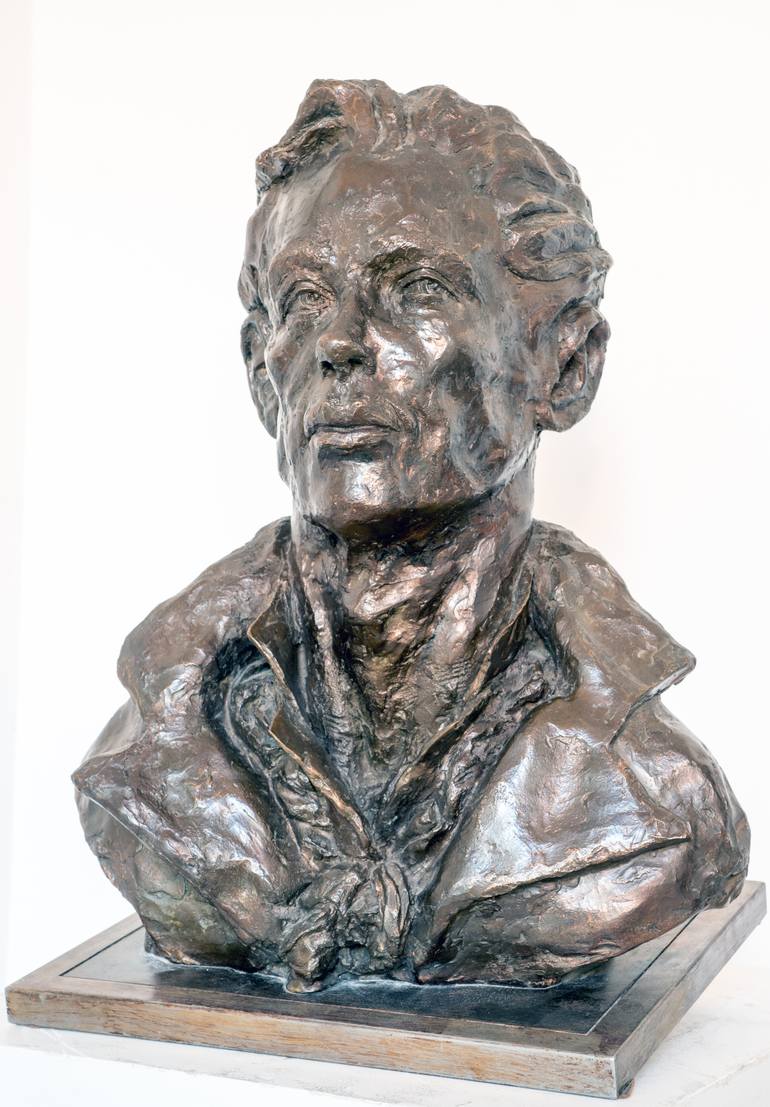 Original Expressionism People Sculpture by Ybah Sculpteur
