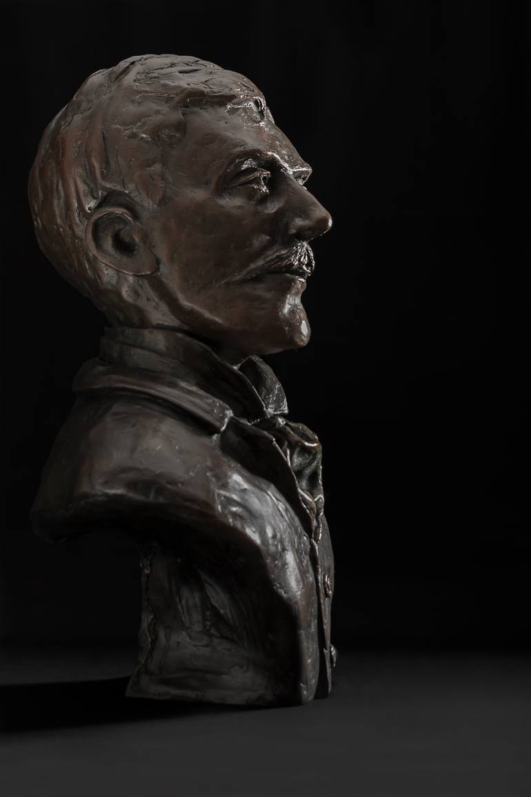 Original Expressionism People Sculpture by Ybah Sculpteur