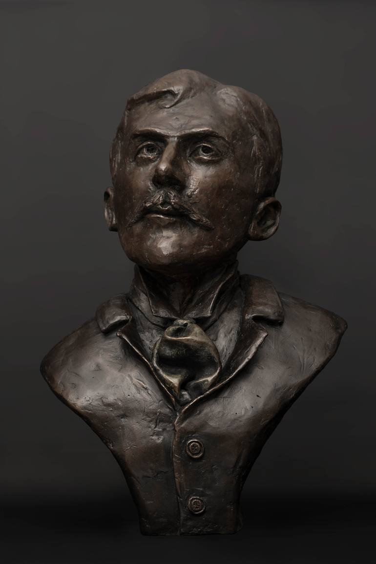 Original Expressionism People Sculpture by Ybah Sculpteur