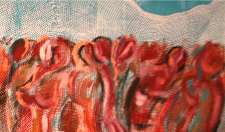 Original Conceptual Nude Printmaking by Mehnoush Modonpour