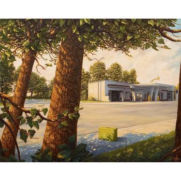 Original Figurative Landscape Paintings by FrançOis Duboc