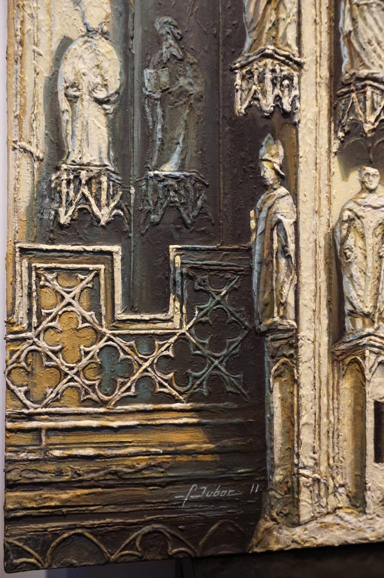 Original Figurative Architecture Painting by François Duboc