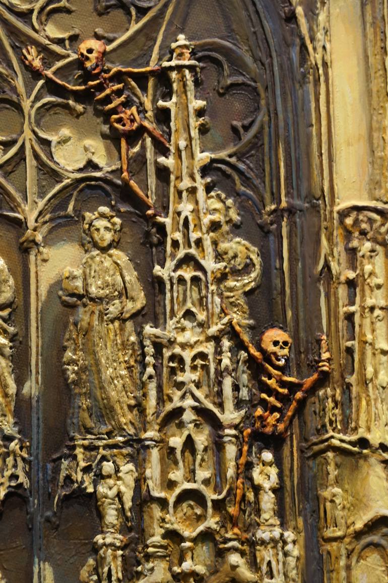 Original Figurative Architecture Painting by François Duboc