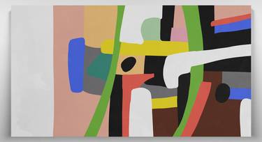 Original Modern Abstract Paintings by Viktor Antonuyuk