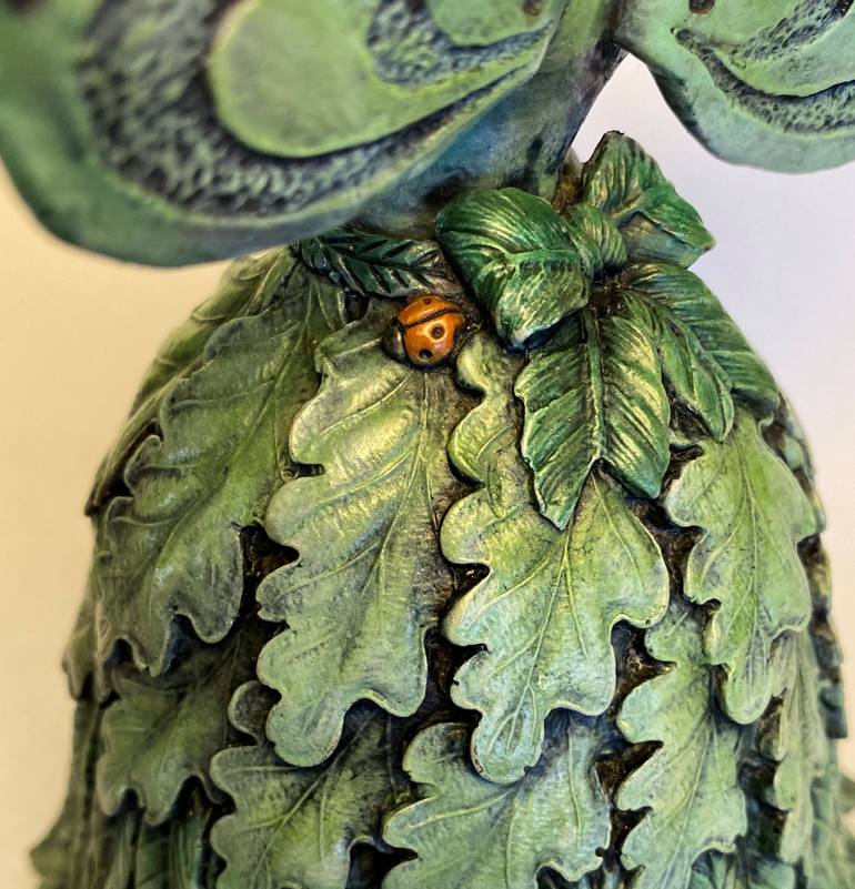 Original Figurative Fantasy Sculpture by Jill Trenholm