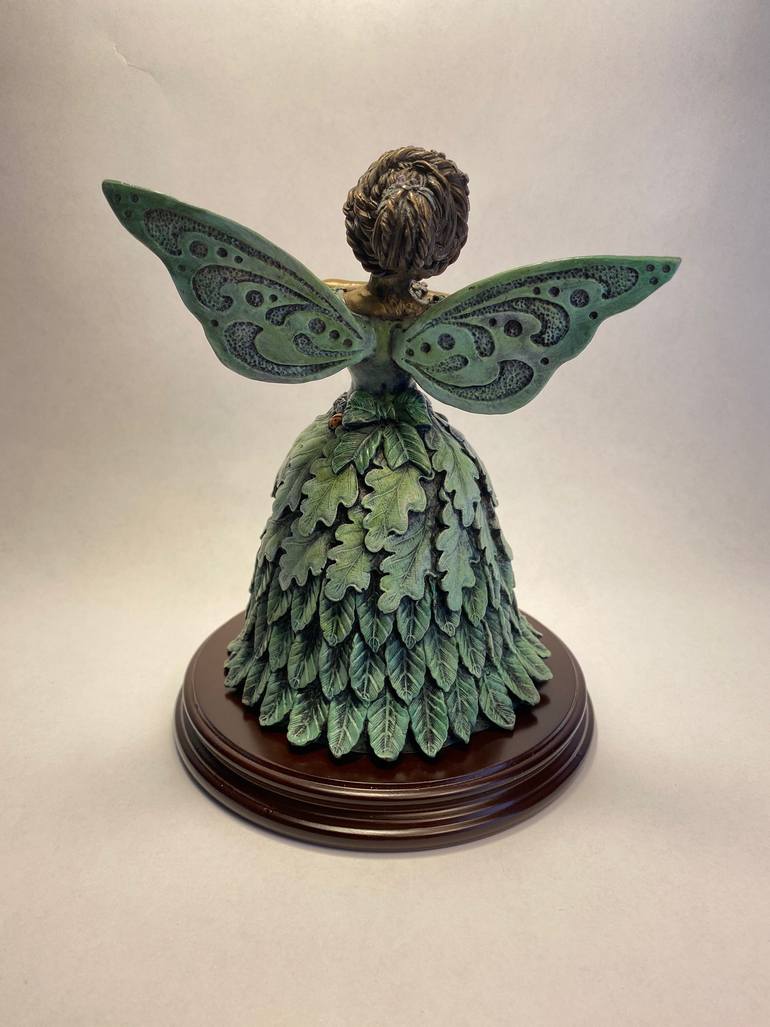 Original Figurative Fantasy Sculpture by Jill Trenholm