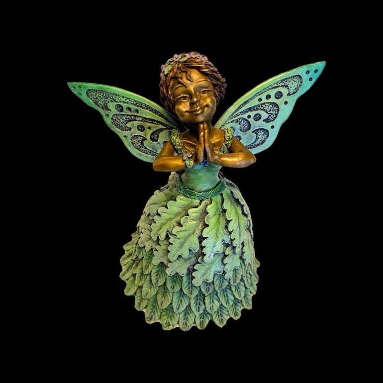 Original Figurative Fantasy Sculpture by Jill Trenholm