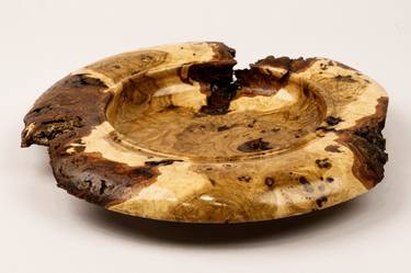 Medusa Handmade Art Lathe Wood Bowl thumb