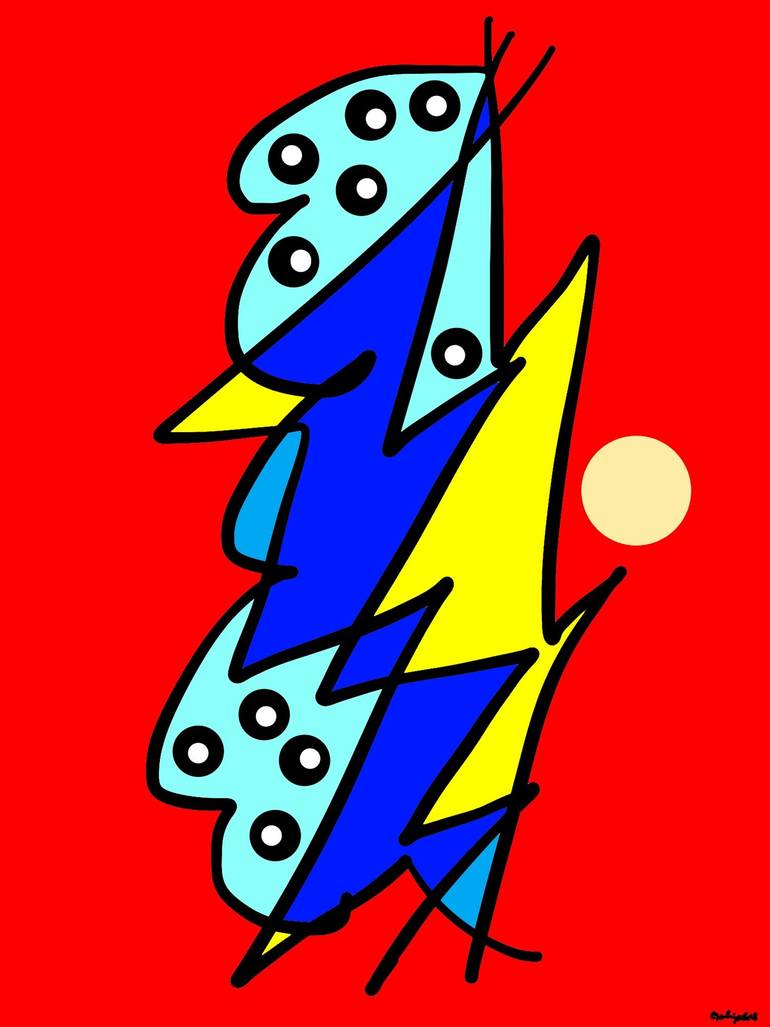 Lady Of The Dream Digital by Bahja Choy | Saatchi Art South Korea