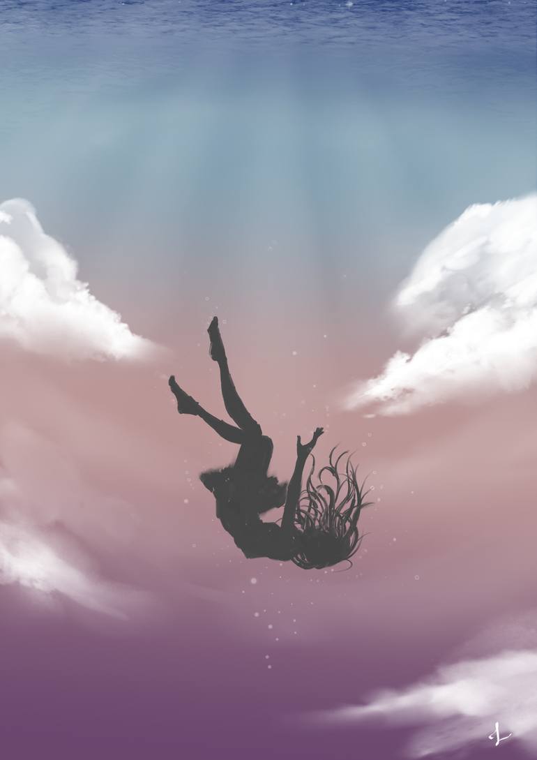 falling from the sky art