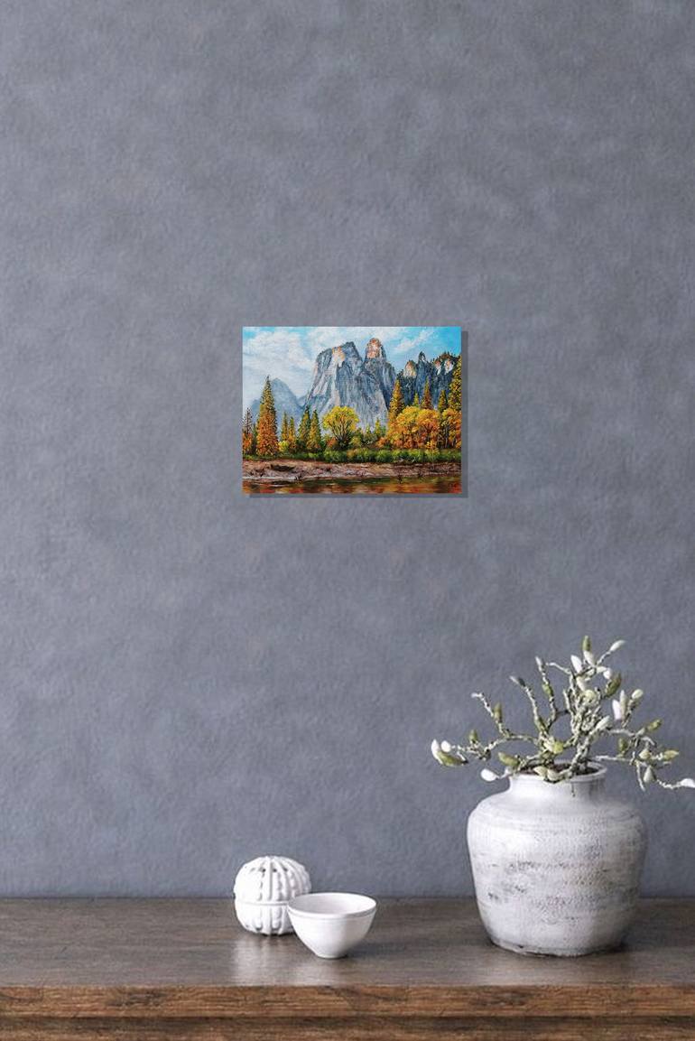 Original Fine Art Landscape Painting by Iryna Fedarava 