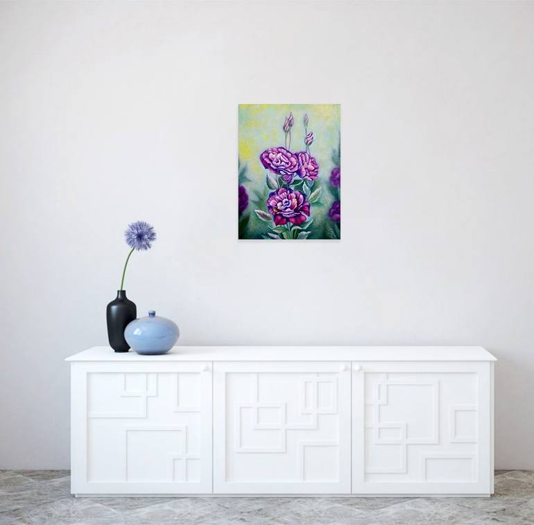 Original Fine Art Floral Painting by Iryna Fedarava 