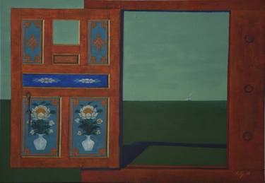 Original Art Deco Home Paintings by Tuvshinjargal Tsend-Ayush 