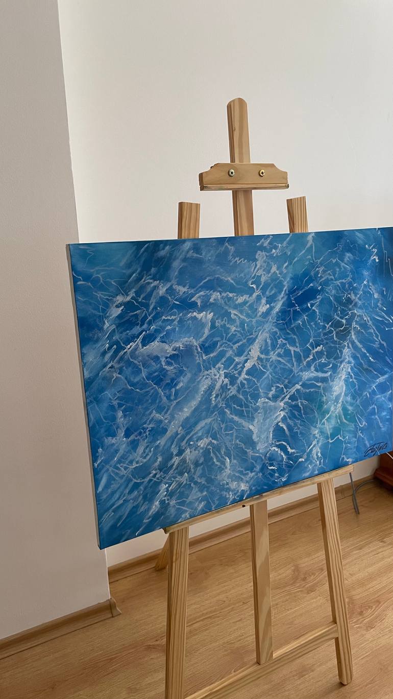 Original Classicism Beach Painting by Anna Pavlovich-Naneva