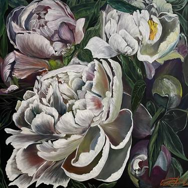 Print of Photorealism Botanic Paintings by Anna Pavlovich-Naneva